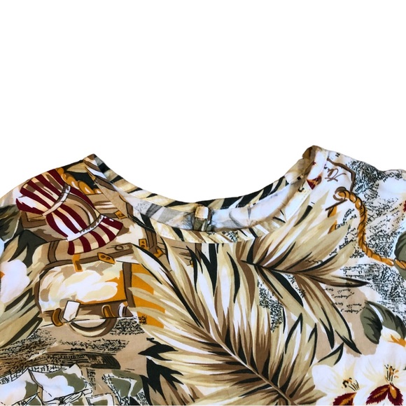 Vintage Carroll Reed Short and Shirt Matching Set Size Large - Picture 4 of 13